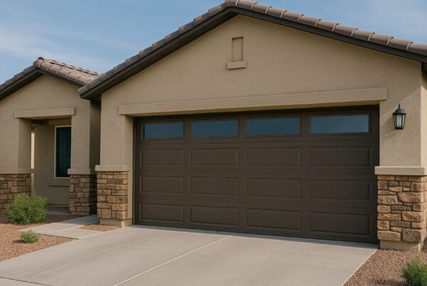 Garage door service and installation photo by Southwest Doors and Gates