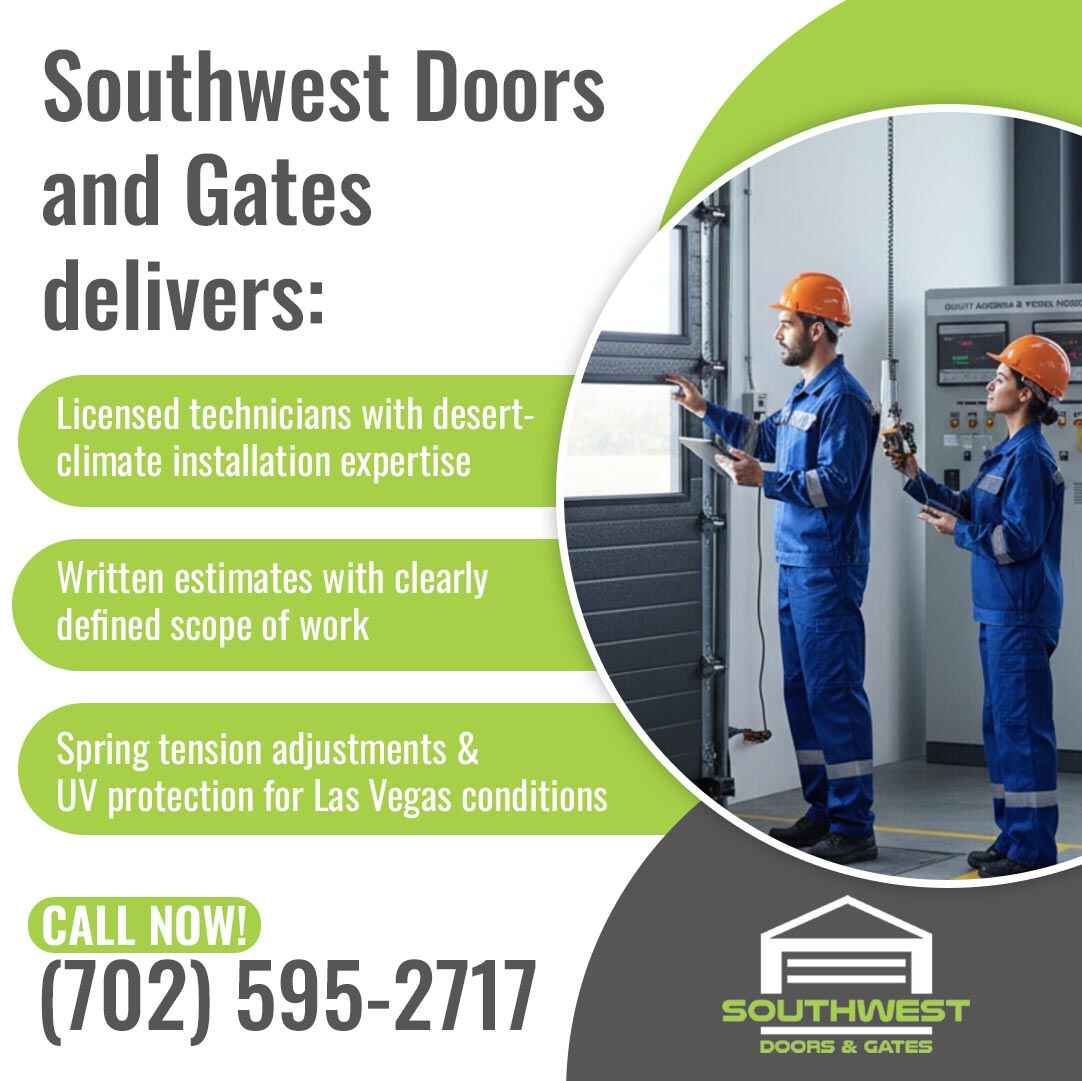 Desert-Ready Garage Door Experts