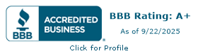BBB Accredited Business seal for Southwest Doors and Gates